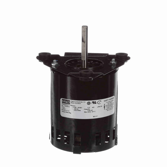 Fasco OEM Replacement Motor, 1/35 HP, 1 Ph, 60 Hz, 115 V, 1550 RPM, 1 Speed, 3.3" Diameter, OAO - D1173