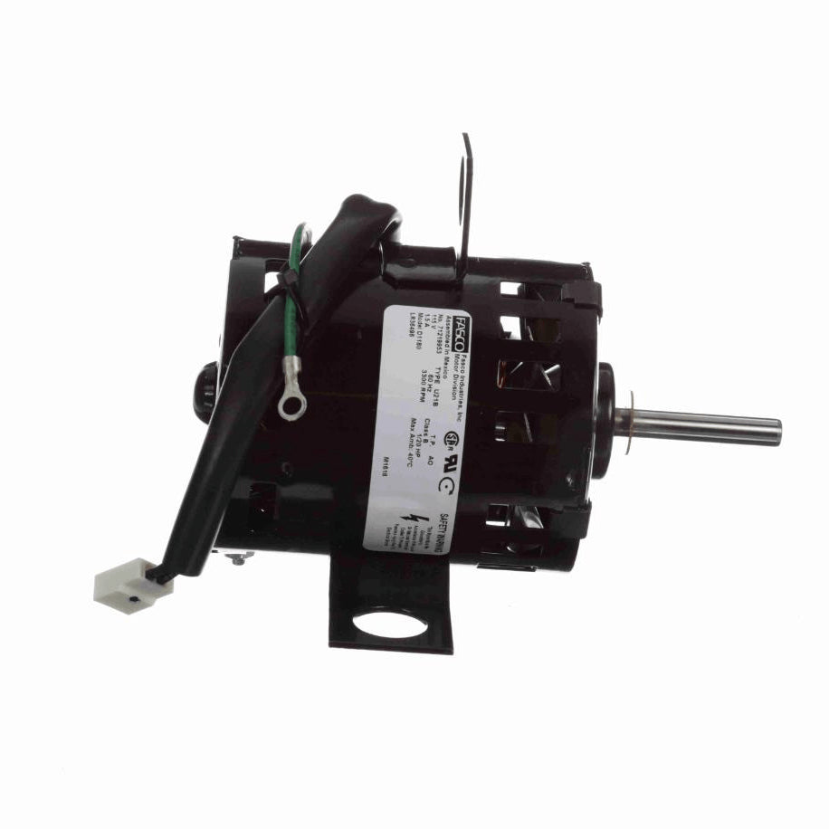 Fasco OEM Replacement Motor, 1/20 HP, 1 Ph, 60 Hz, 115 V, 3300 RPM, 1 Speed, 3.3" Diameter, OAO - D1180