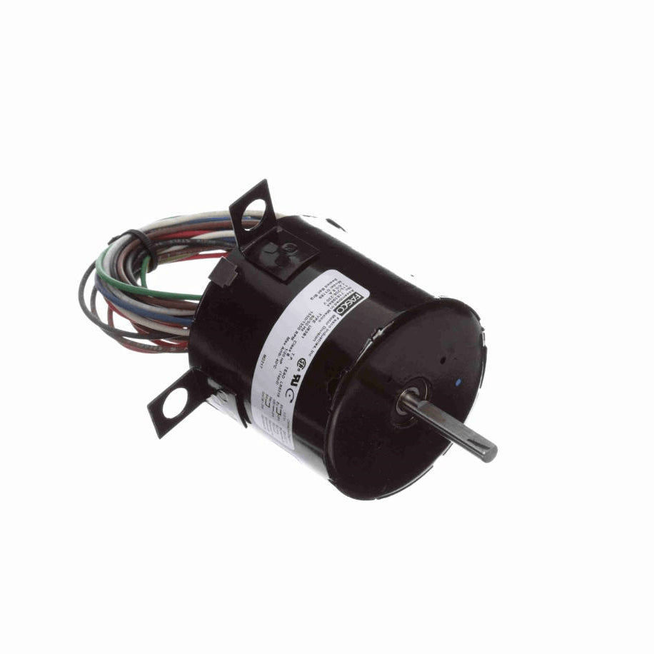 Fasco OEM Replacement Motor, 1/20 HP, 1 Ph, 60 Hz, 115/208-230 V, 1550/1350 RPM, 1 Speed, 3.3" Diameter, TEAO - D1189