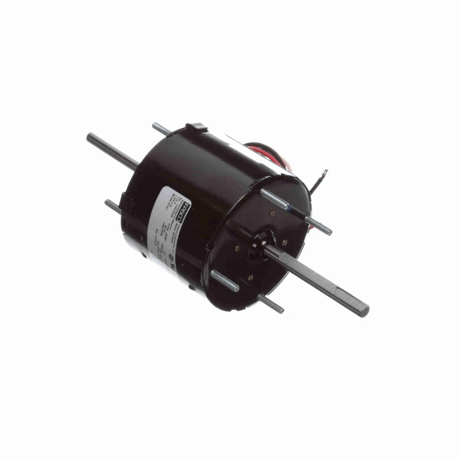 Fasco OEM Replacement Motor, 1/30-1/65 HP, 1 Ph, 60 Hz, 115 V, 1500 RPM, 2 Speed, 3.3" Diameter, TEAO - D137