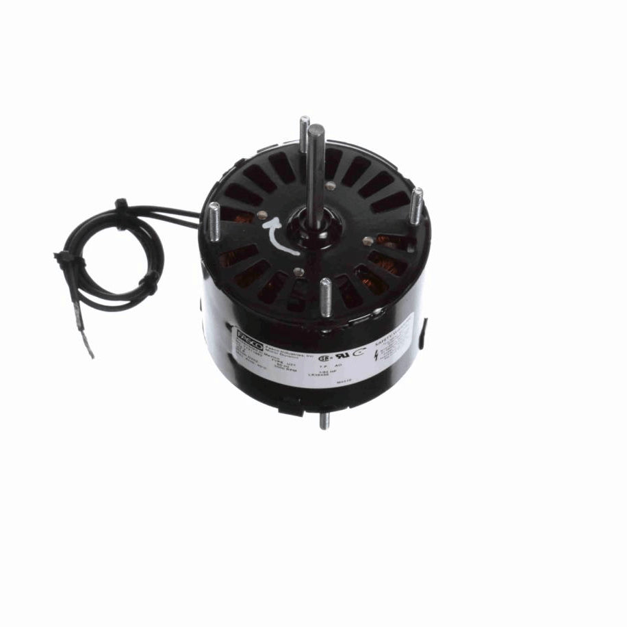 Fasco Fan and Blower Motor, 1/85 HP, 1 Ph, 60 Hz, 115 V, 3000 RPM, 1 Speed, 3.3" Diameter, OAO - D202