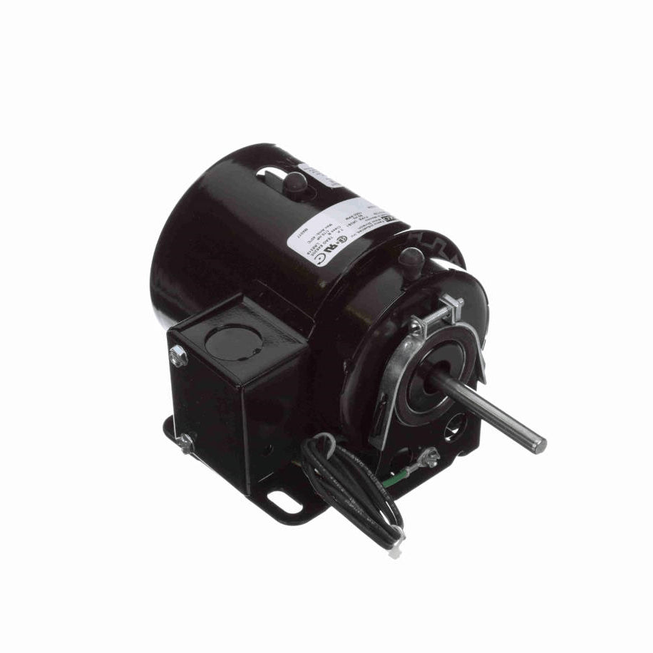 Fasco Fan and Blower Motor, 1/15 HP, 1 Ph, 60 Hz, 115 V, 1550 RPM, 1 Speed, 3.3" Diameter, TEAO - D238