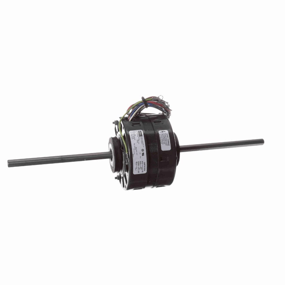 Fasco Fan Coil & Air Conditioner Motor, 1/25-1/50-1/80 HP, 1 Ph, 60 Hz, 115 V, 1050 RPM, 3 Speed, 42 Frame, OAO - D255