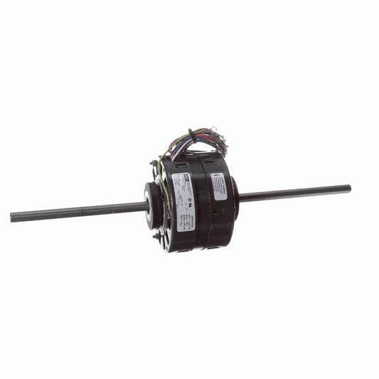Fasco Fan Coil & Air Conditioner Motor, 1/25-1/50-1/80 HP, 1 Ph, 60 Hz, 115 V, 1050 RPM, 3 Speed, 42 Frame, OAO - D255