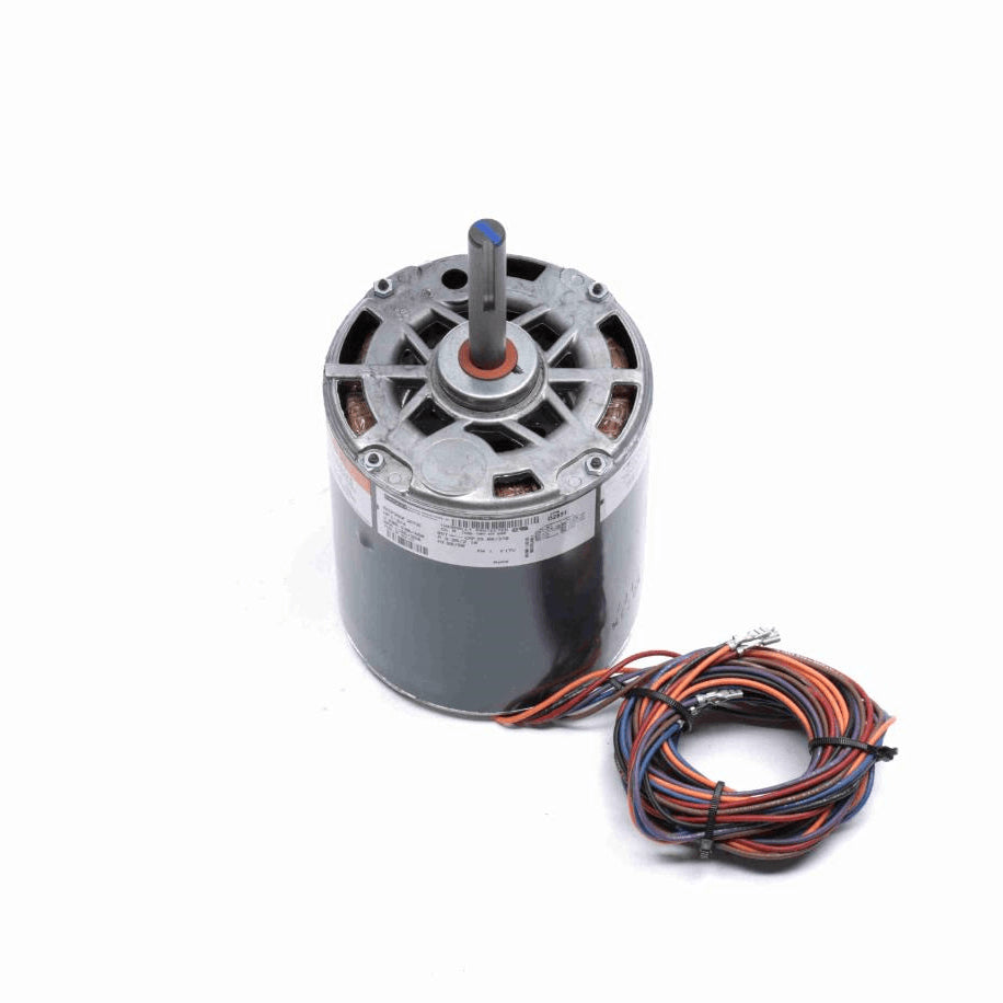 Fasco OEM Replacement Motor, 1-3/4 HP, 1 Ph, 60 Hz, 208-230/460 V, 1125/950 RPM, 1 Speed, 48 Frame, OAO - D2851