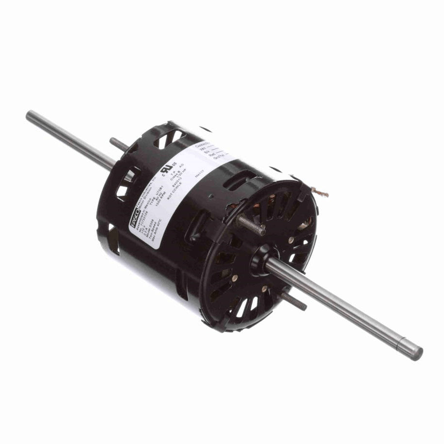 Fasco OEM Replacement Motor, 1/20 HP, 1 Ph, 60 Hz, 115 V, 1550 RPM, 2 Speed, 3.3" Diameter, OAO - D359