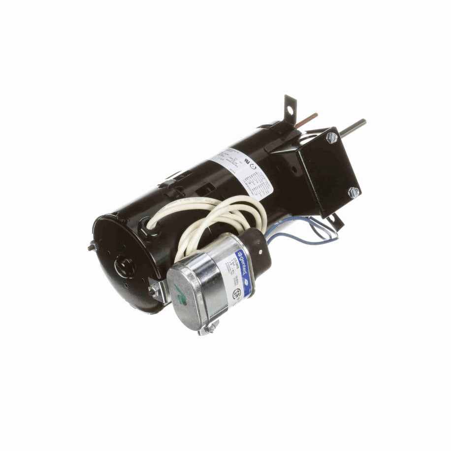 Fasco Draft Inducer Motor, 1/10 HP, 1 Ph, 60 Hz, 115 V, 3000 RPM, 1 Speed, 3.3" Diameter, OAO - D410