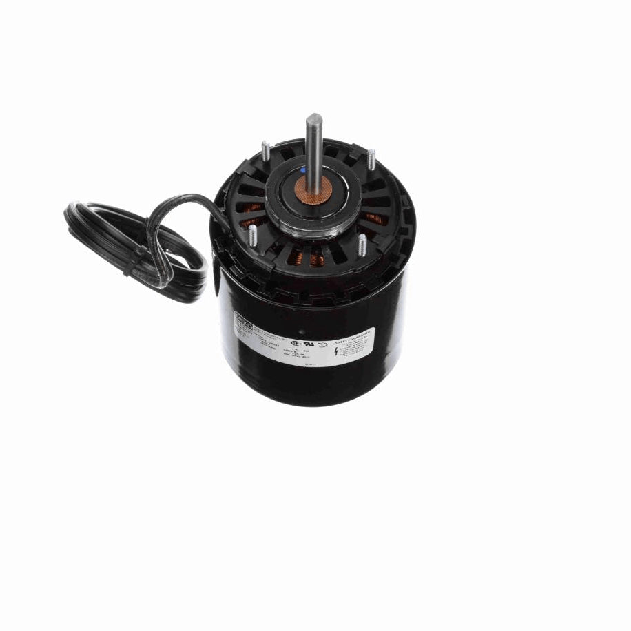 Fasco Refrigeration Motor, 1/20 HP, 1 Ph, 60 Hz, 208-230 V, 1550 RPM, 1 Speed, 3.3" Diameter, OAO - D471