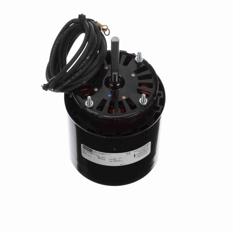 Fasco OEM Replacement Motor, 1/15 HP, 1 Ph, 60 Hz, 460 V, 1550 RPM, 1 Speed, 3.3" Diameter, OAO - D475