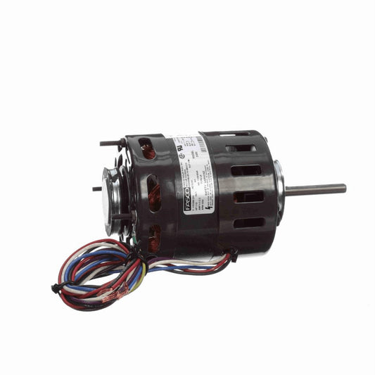 Fasco Refrigeration Motor, 1/10 HP, 1 Ph, 60 Hz, 115/208-230 V, 1550 RPM, 1 Speed, 4.4" Diameter, OAO - D480