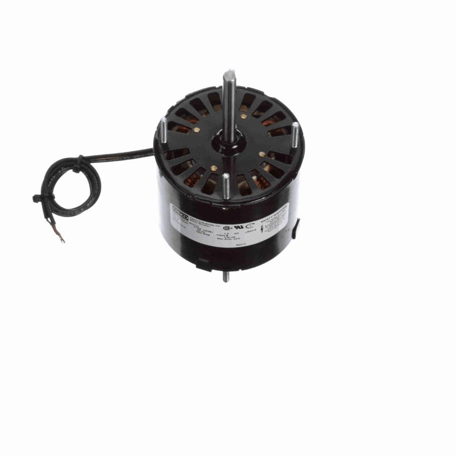 Fasco Fan and Blower Motor, 1/30 HP, 1 Ph, 60 Hz, 115 V, 1550 RPM, 1 Speed, 3.3" Diameter, OAO - D514