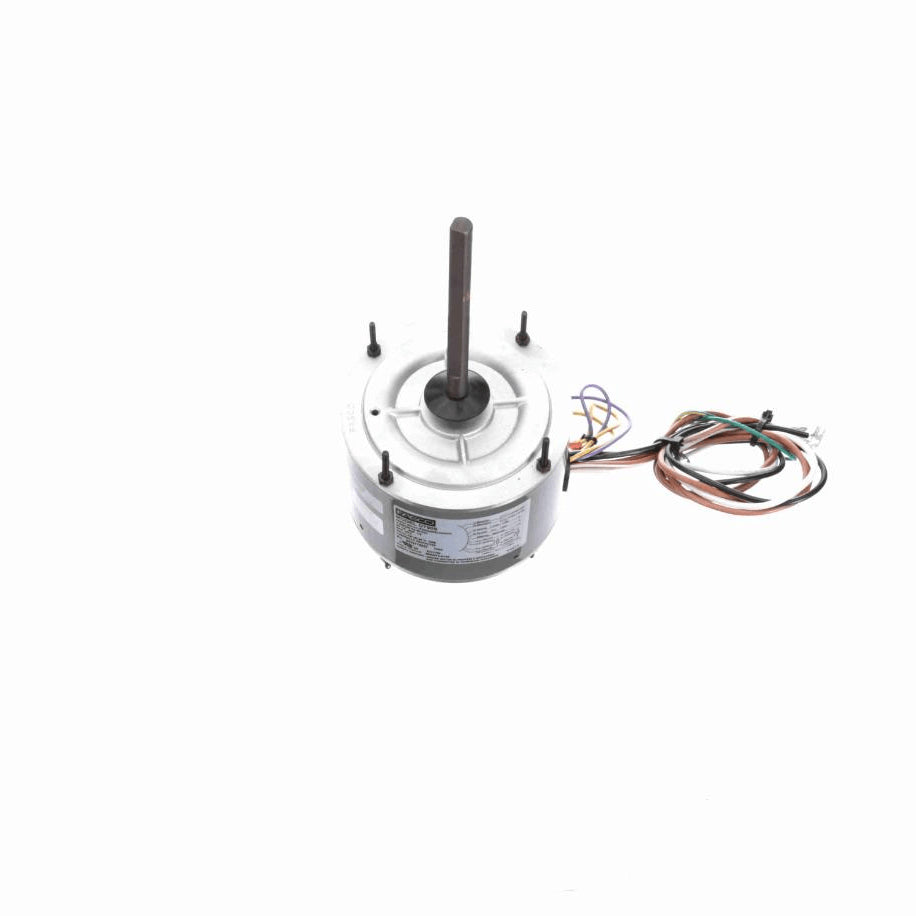 Fasco Condenser Fan Motor, 1/4 HP, 1 Ph, 60 Hz, 208-230 V, 1075 RPM, 1 Speed, 48 Frame, TEAO - D7909