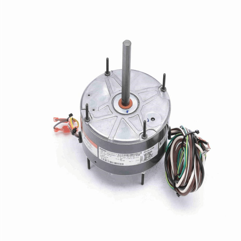 Fasco Condenser Fan Motor, 1/8 HP, 1 Ph, 60 Hz, 208-230 V, 825 RPM, 1 Speed, 48 Frame, TEAO - D799