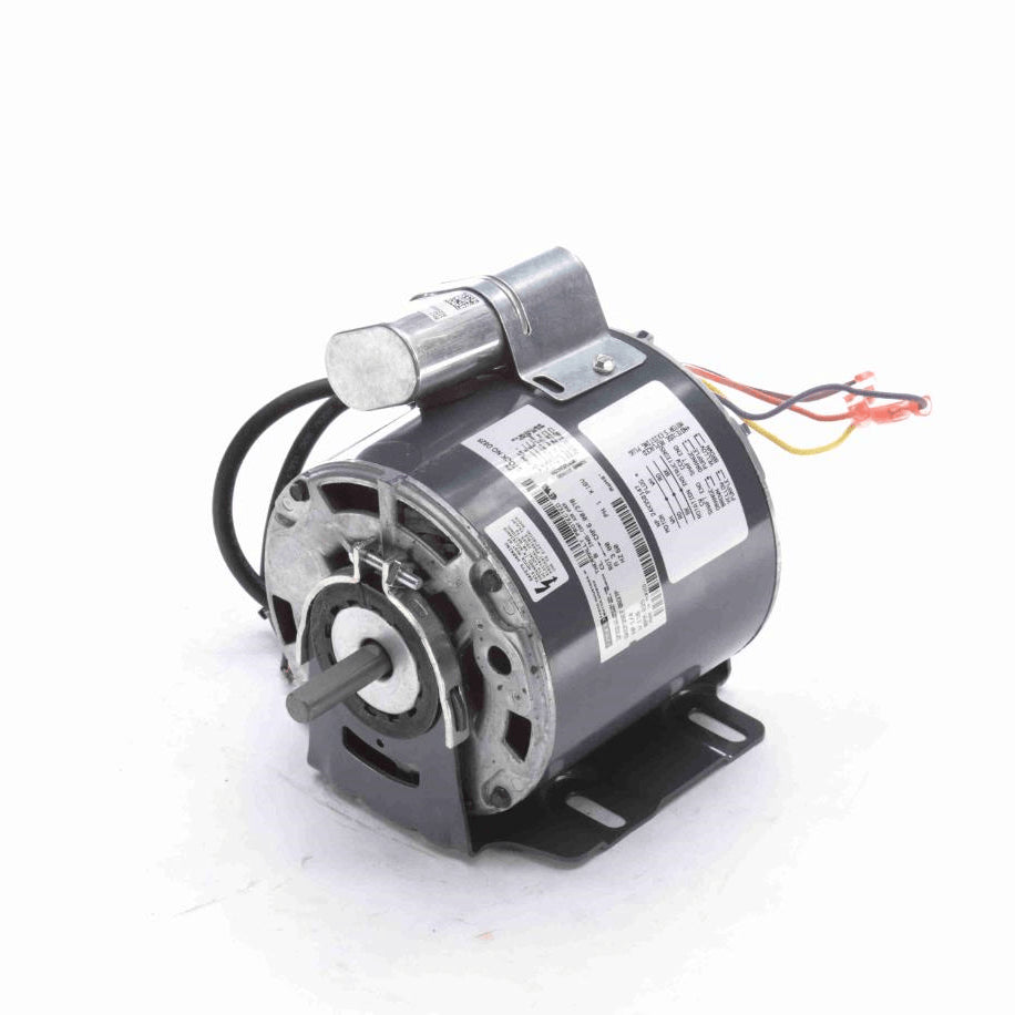 Fasco OEM Replacement Motor, 1/4 HP, 1 Ph, 60 Hz, 115 V, 825 RPM, 1 Speed, 48 Frame, OAO - D829