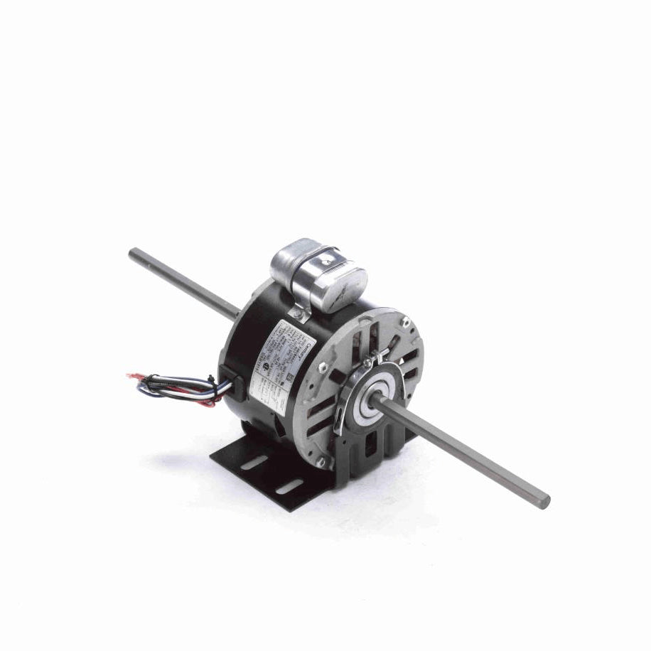 Century Fan Coil & Air Conditioner Motor, 1/6 HP, 1 Ph, 60 Hz, 115 V, 1075 RPM, 3 Speed, 48 Frame, SEMI ENCLOSED - DSB1016