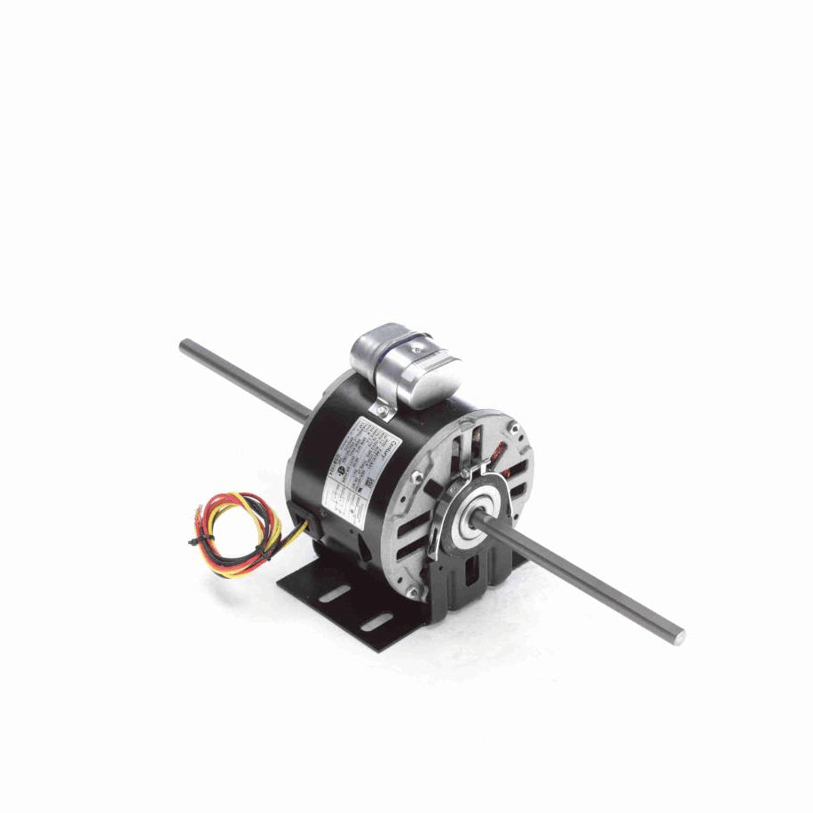 Century Fan Coil & Air Conditioner Motor, 1/4 HP, 1 Ph, 60 Hz, 115 V, 1625 RPM, 2 Speed, 48 Frame, SEMI ENCLOSED - DSB1024