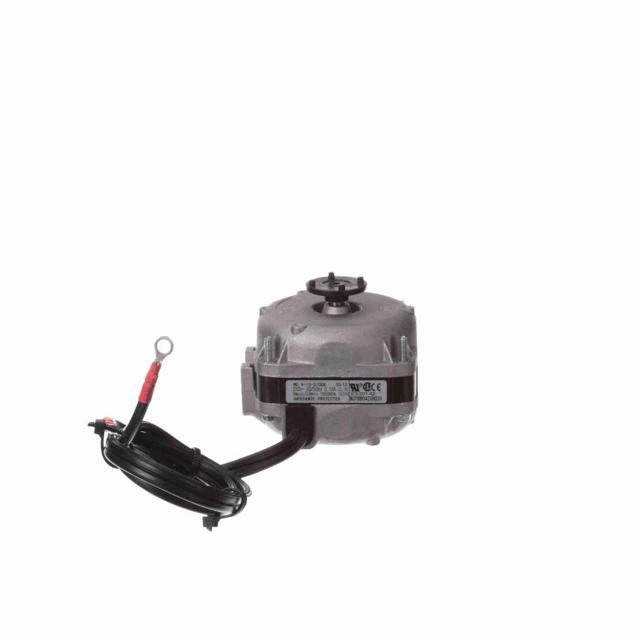 Elco Refrigeration Motor, 1 Ph, 60 Hz, 230 V, 1800 RPM, UNIT BEARING Frame, TEAO - EC4W230