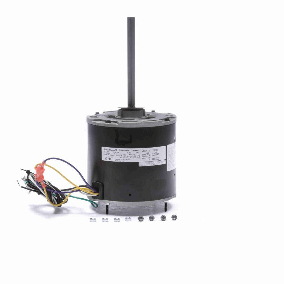 Century PRO-E SERIES® Condenser Fan Motor, 1/3 HP, 1 Ph, 60 Hz, 208-230 V, 825 RPM, 1 Speed, 48 Frame, TEAO - EM3405F