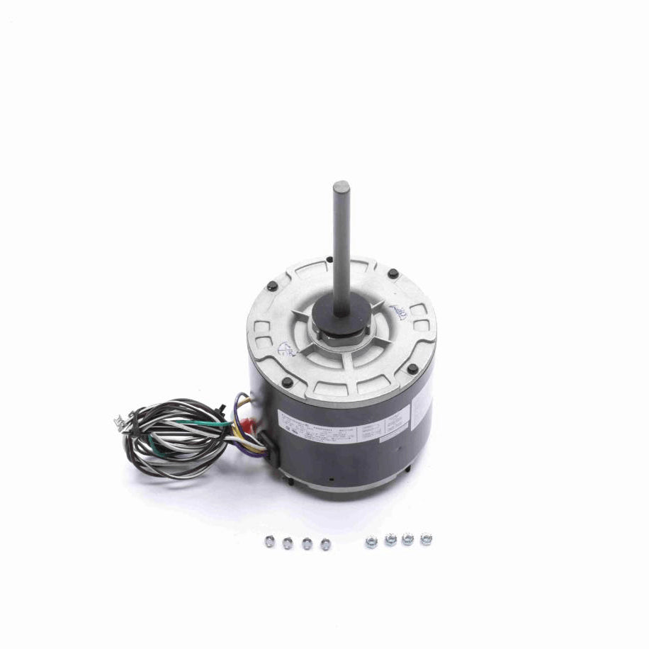 Century ECONOMASTER® Condenser Fan Motor, 1/3 HP, 1 Ph, 60 Hz, 208-230 V, 1075 RPM, 1 Speed, 48 Frame, TEAO - EM3729F