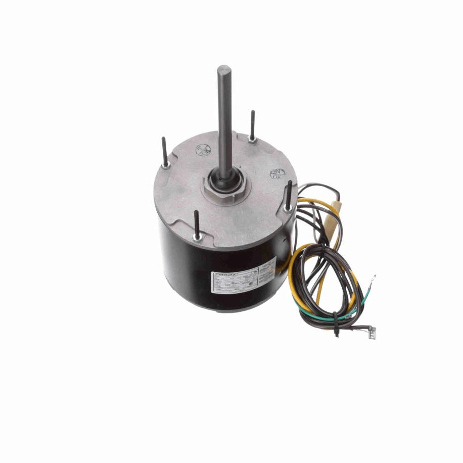 Century Condenser Fan Motor, 1/2 HP, 1 Ph, 60 Hz, 208-230 V, 1075 RPM, 1 Speed, 48 Frame, SEMI ENCLOSED - F1056S