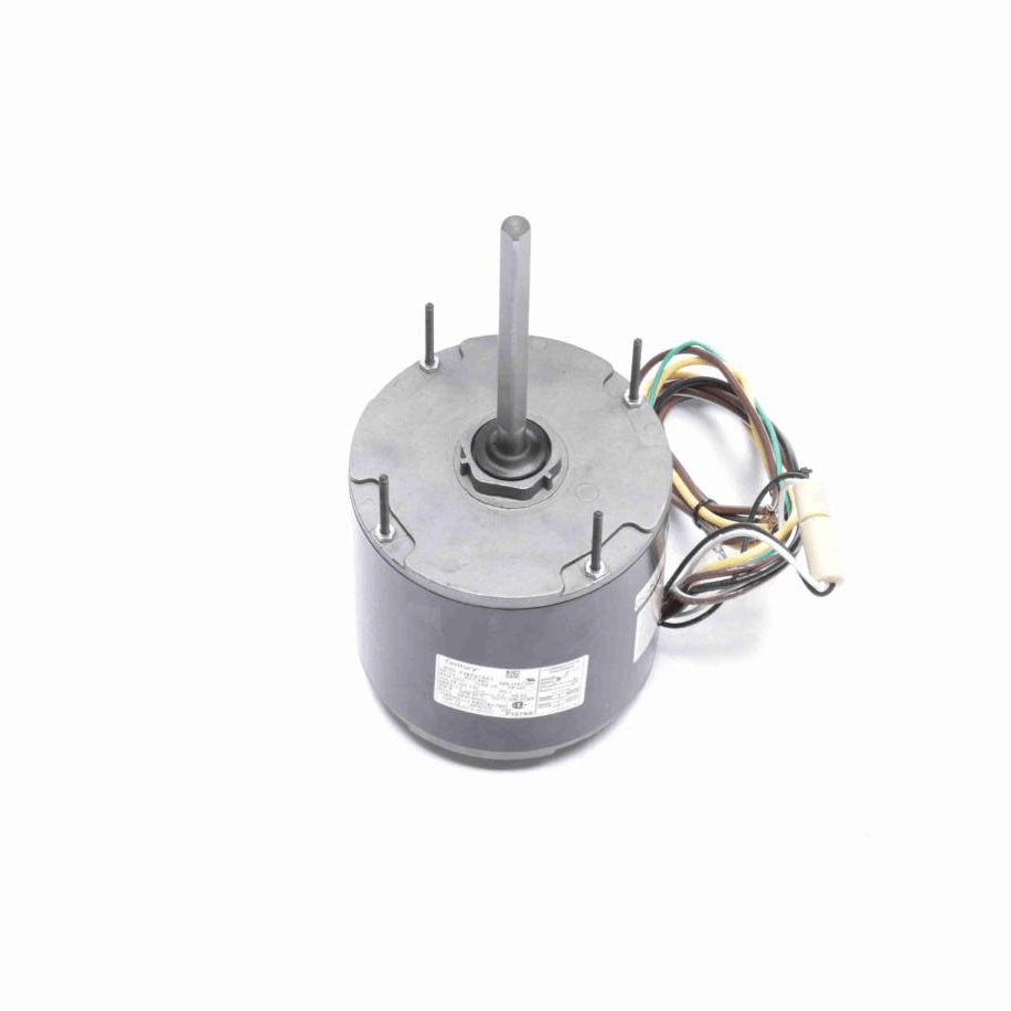 Century Condenser Fan Motor, 3/4 HP, 1 Ph, 60 Hz, 208-230 V, 1075 RPM, 1 Speed, 48 Frame, SEMI ENCLOSED - F1076S