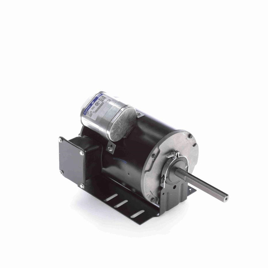 Century Condenser Fan Motor, 3/4 HP, 1 Ph, 60 Hz, 208-230/460 V, 1075 RPM, 1 Speed, 56 Frame, SEMI ENCLOSED - FB1076