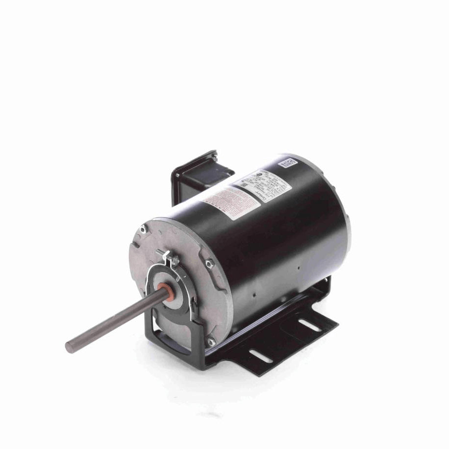 Century Condenser Fan Motor, 1/2 HP, 3 Ph, 60 Hz, 208-230/460 V, 1140 RPM, 1 Speed, 56 Frame, SEMI ENCLOSED - FB3056