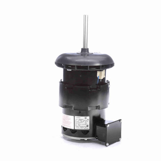 Century HEATMASTER® Condenser Fan Motor, 1 HP, 1 Ph, 60 Hz, 200-230/460 V, 1075 RPM, 1 Speed, 48 Frame, OPEN - FC1106F