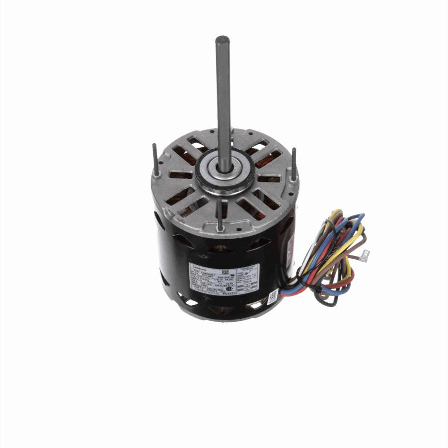 Century Fan and Blower Motor, 3/4 HP, 1 Ph, 60 Hz, 208-230 V, 1625 RPM, 3 Speed, 48 Frame, OPEN - FD1074