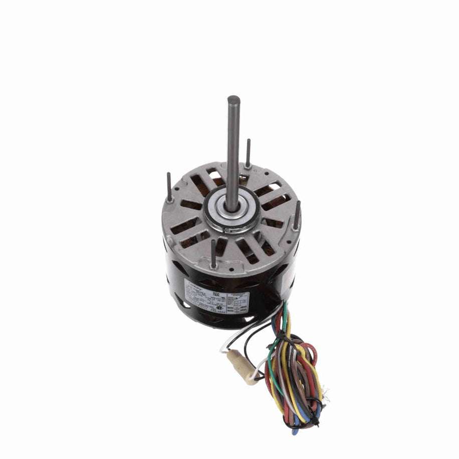 Century Fan and Blower Motor, 1/3 HP, 1 Ph, 60 Hz, 115 V, 1625 RPM, 3 Speed, 48 Frame, OPEN - FDL1034