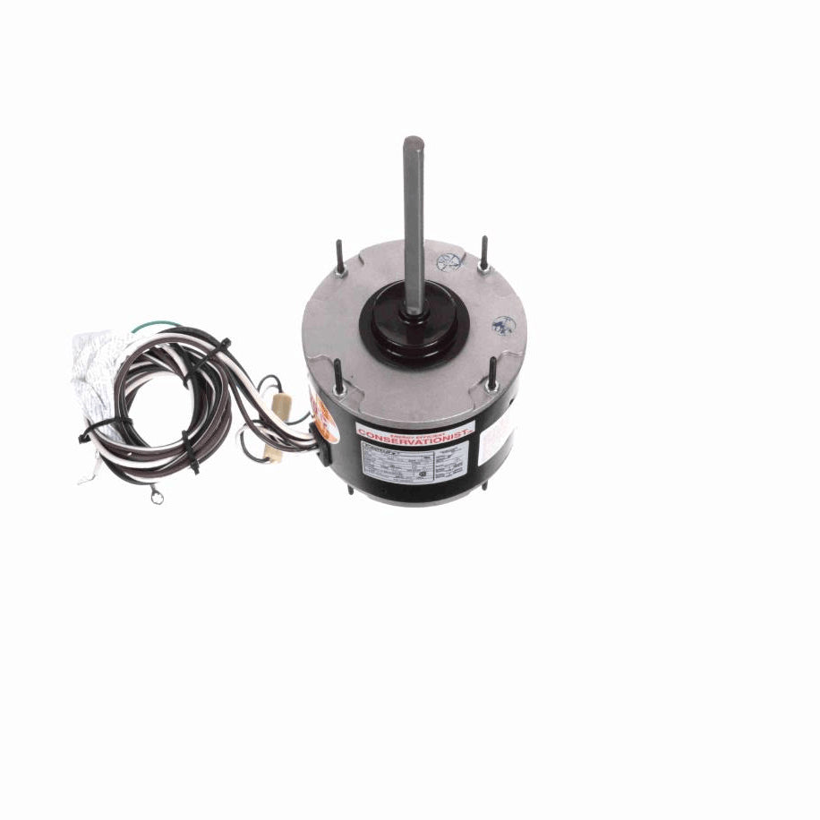 Century HEATMASTER® Condenser Fan Motor, 1/8 HP, 1 Ph, 60 Hz, 208-230 V, 825 RPM, 1 Speed, 48 Frame, TEAO - FE1008SF