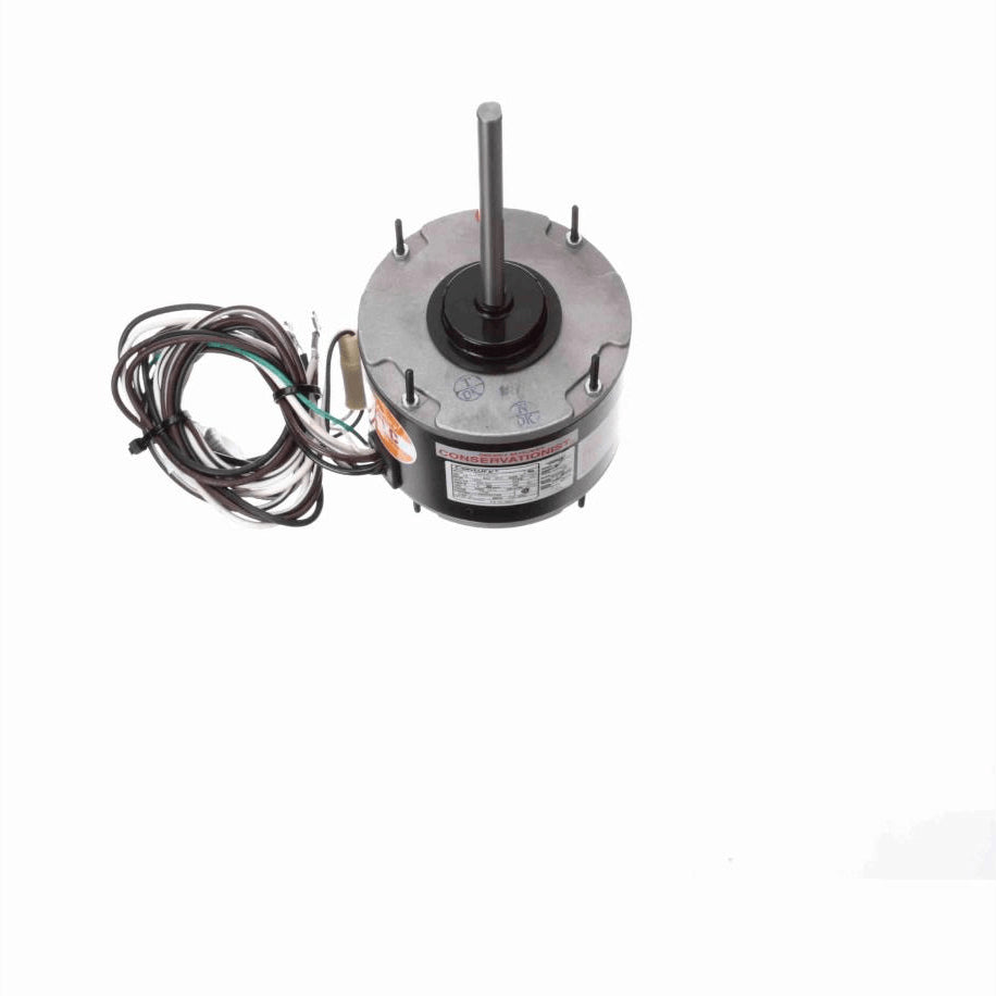 Century HEATMASTER® Condenser Fan Motor, 1/6 HP, 1 Ph, 60 Hz, 208-230 V, 1075 RPM, 1 Speed, 48 Frame, TEAO - FE1016SF