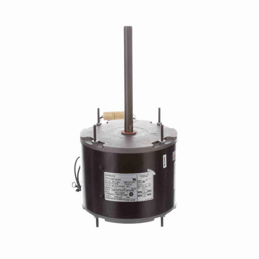 Century Condenser Fan Motor, 1/4 HP, 1 Ph, 60 Hz, 208-230 V, 1075 RPM, 2 Speed, 48 Frame, ENCLOSED - FE1026