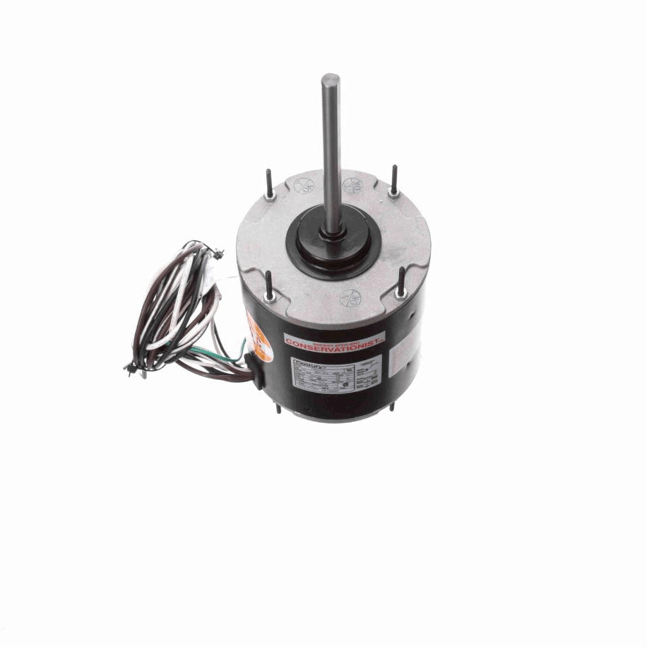 Century HEATMASTER® Condenser Fan Motor, 1/2 HP, 1 Ph, 60 Hz, 208-230 V, 825 RPM, 1 Speed, 48 Frame, TEAO - FE1058SF