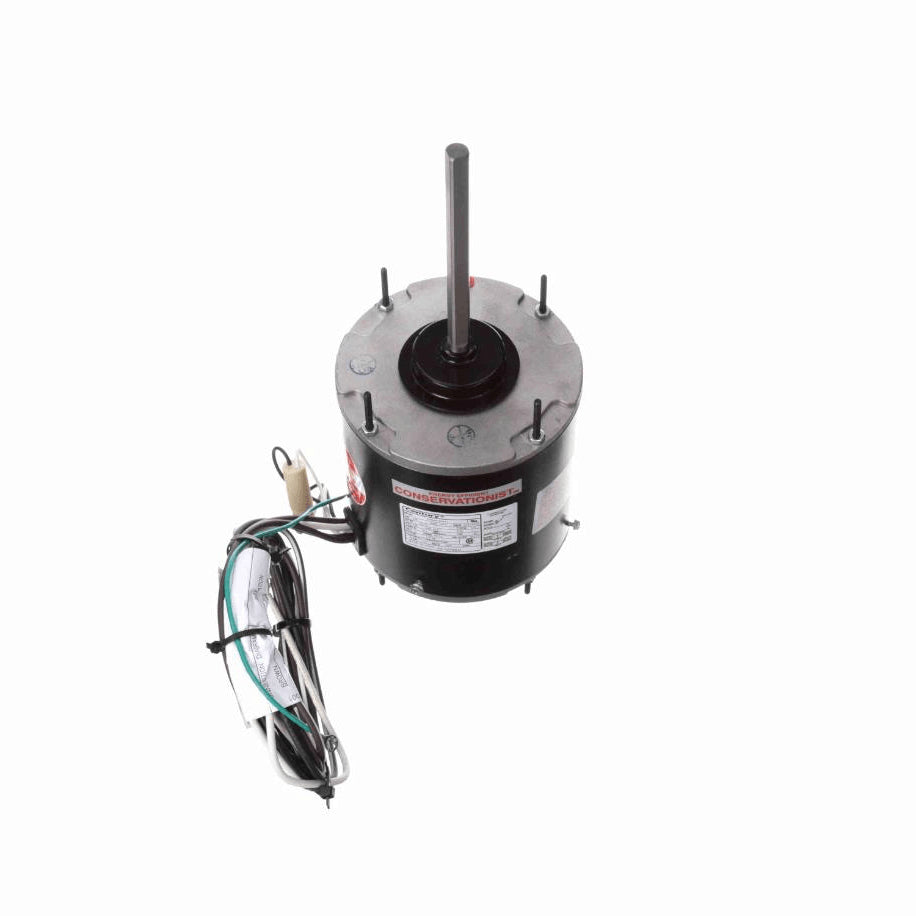 Century HEATMASTER® ULTRA Condenser Fan Motor, 3/4 HP, 1 Ph, 60 Hz, 208-230 V, 1075 RPM, 1 Speed, 48 Frame, TEAO - FE1076SU