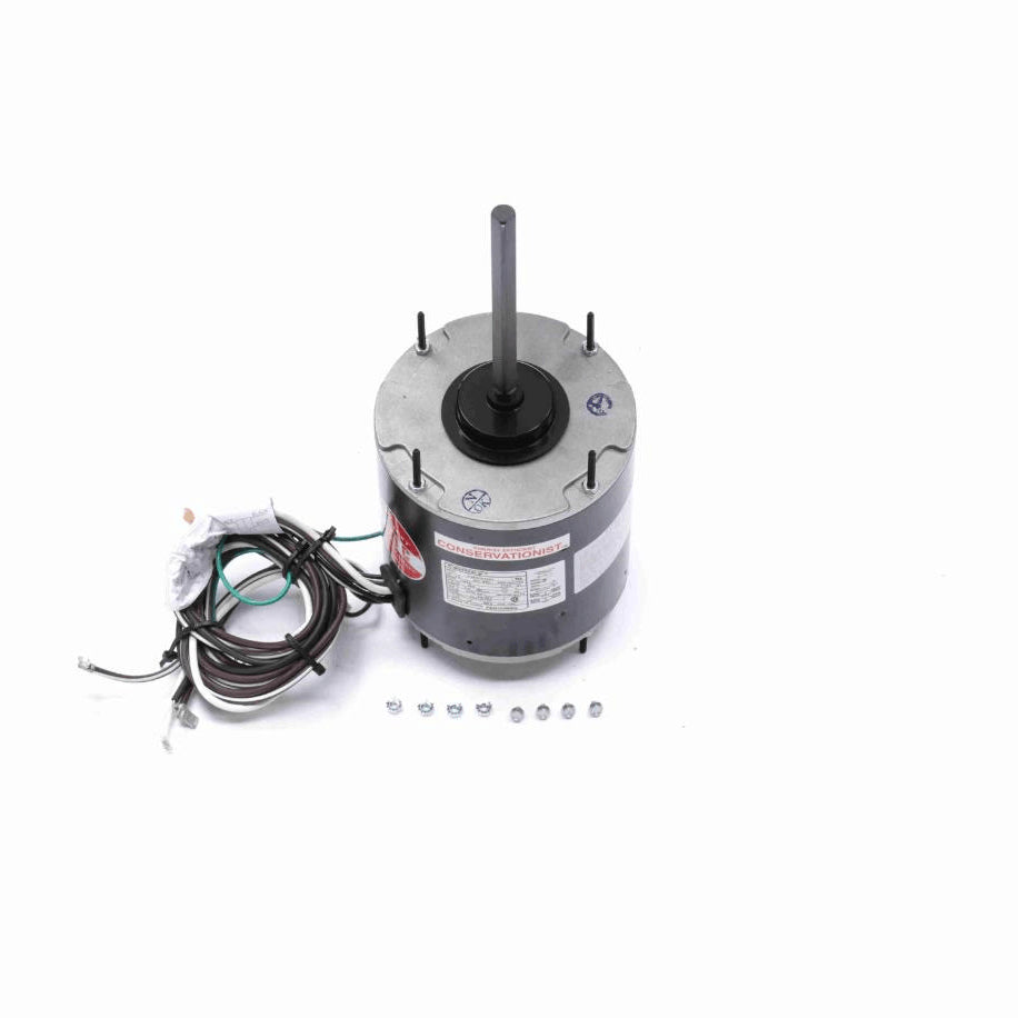 Century HEATMASTER® ULTRA Condenser Fan Motor, 1/2 HP, 1 Ph, 60 Hz, 460 V, 1075 RPM, 1 Speed, 48 Frame, TEAO - FEH1056SU