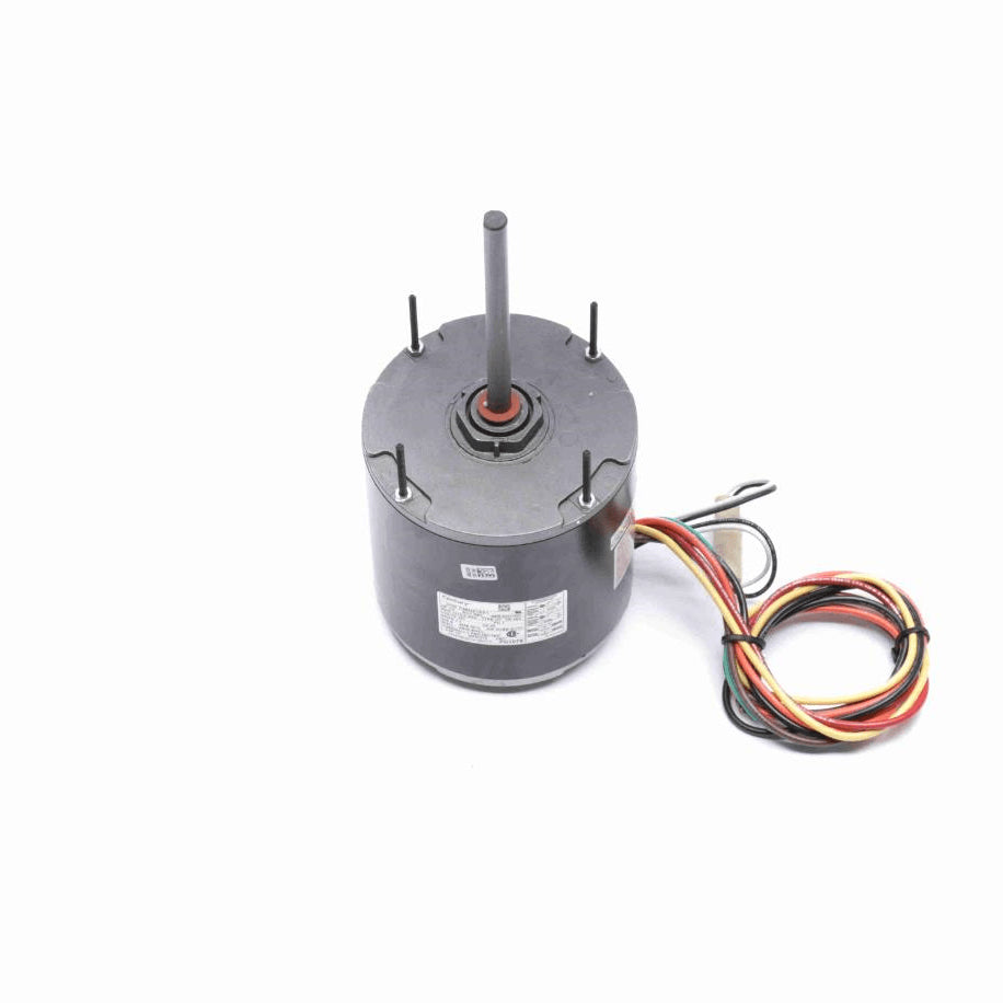 Century Condenser Fan Motor, 3/4 HP, 1 Ph, 60 Hz, 460 V, 1075 RPM, 2 Speed, 48 Frame, SEMI ENCLOSED - FH1076