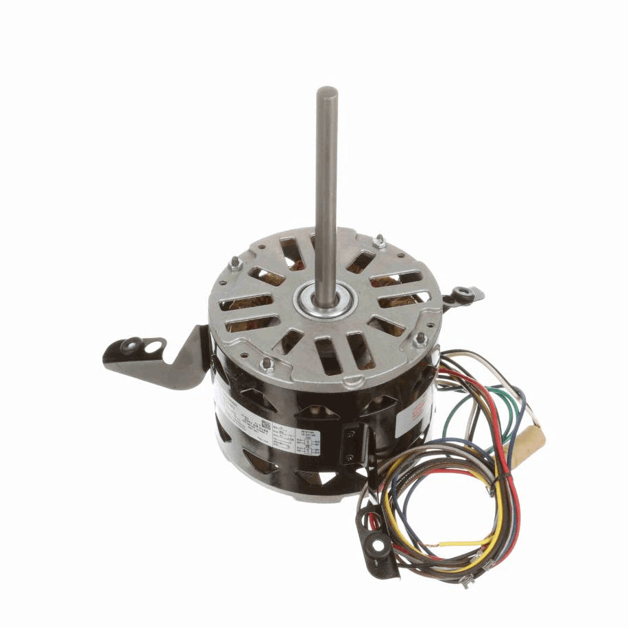 Century Fan Coil & Air Conditioner Motor, 1/4 HP, 1 Ph, 60 Hz, 115 V, 1075 RPM, 3 Speed, 48 Frame, OPEN - FML1026