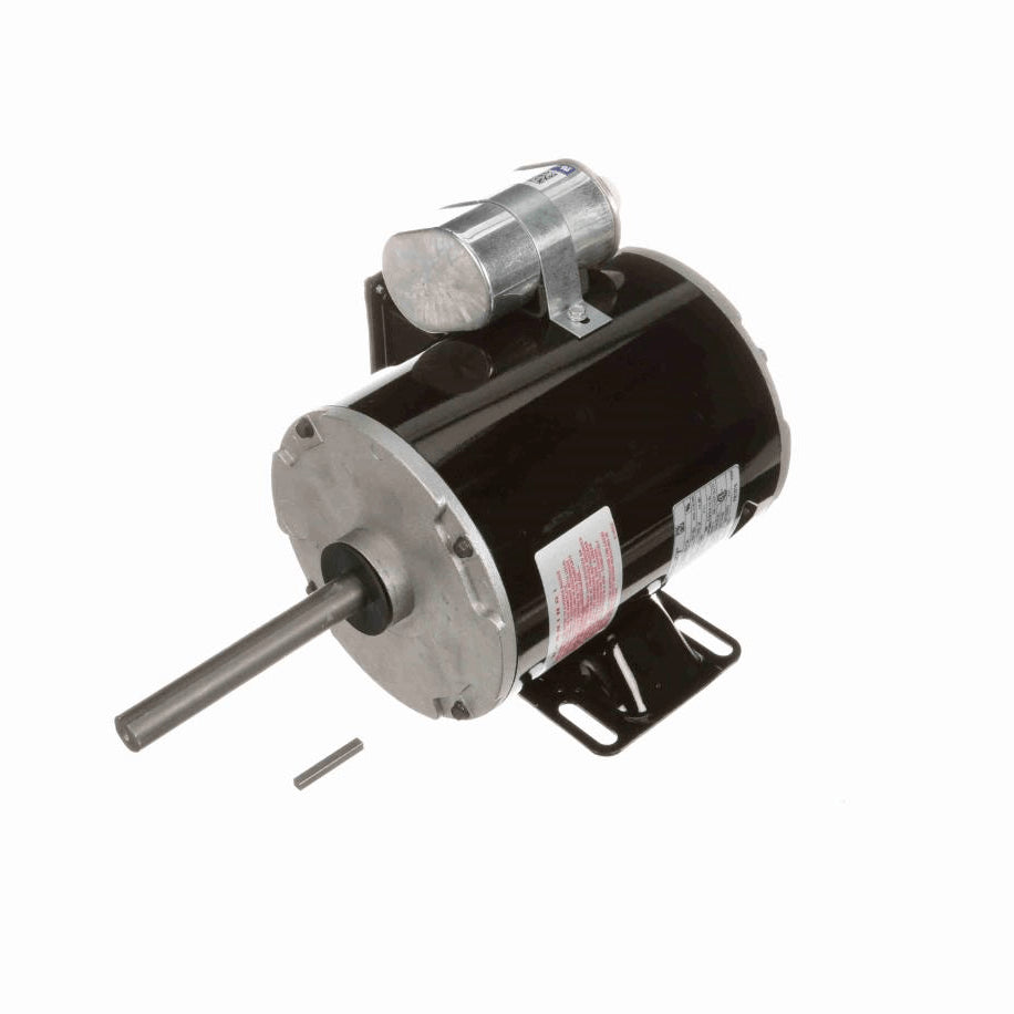 Century Condenser Fan Motor, 3/4 HP, 1 Ph, 60 Hz, 208-230/460 V, 1075 RPM, 1 Speed, 48 Frame, OPEN - FR1076