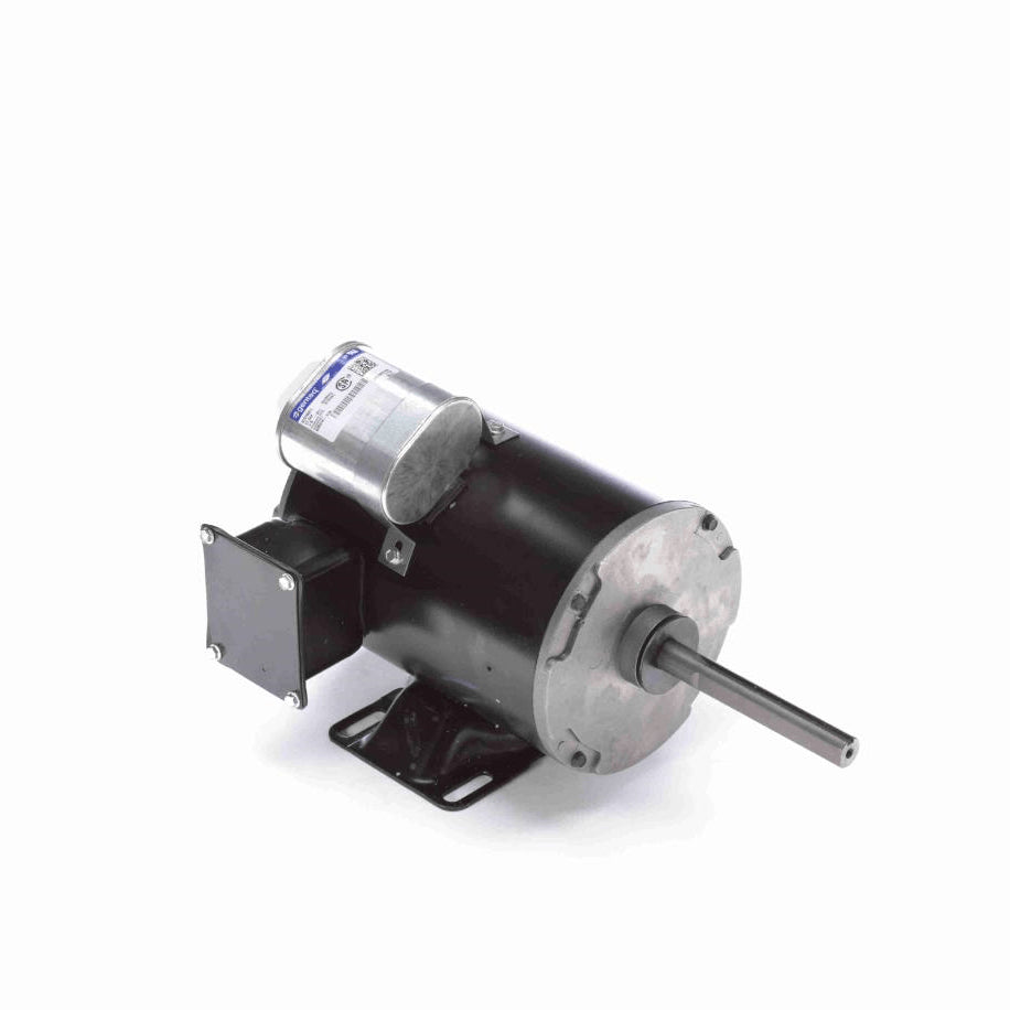 Century Condenser Fan Motor, 1 HP, 1 Ph, 60 Hz, 208-230/460 V, 1075 RPM, 1 Speed, 56 Frame, OPEN - FR1106