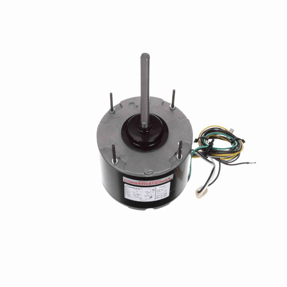 Century Condenser Fan Motor, 1/3 HP, 1 Ph, 60 Hz, 208-230 V, 1075 RPM, 1 Speed, 48 Frame, SEMI ENCLOSED - FS1037S