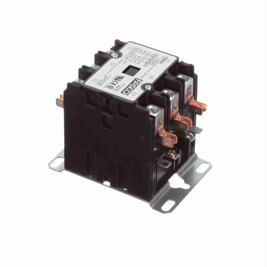 Fasco Contactor 3 Pole, 40 Amps, 24 Volts - H340A