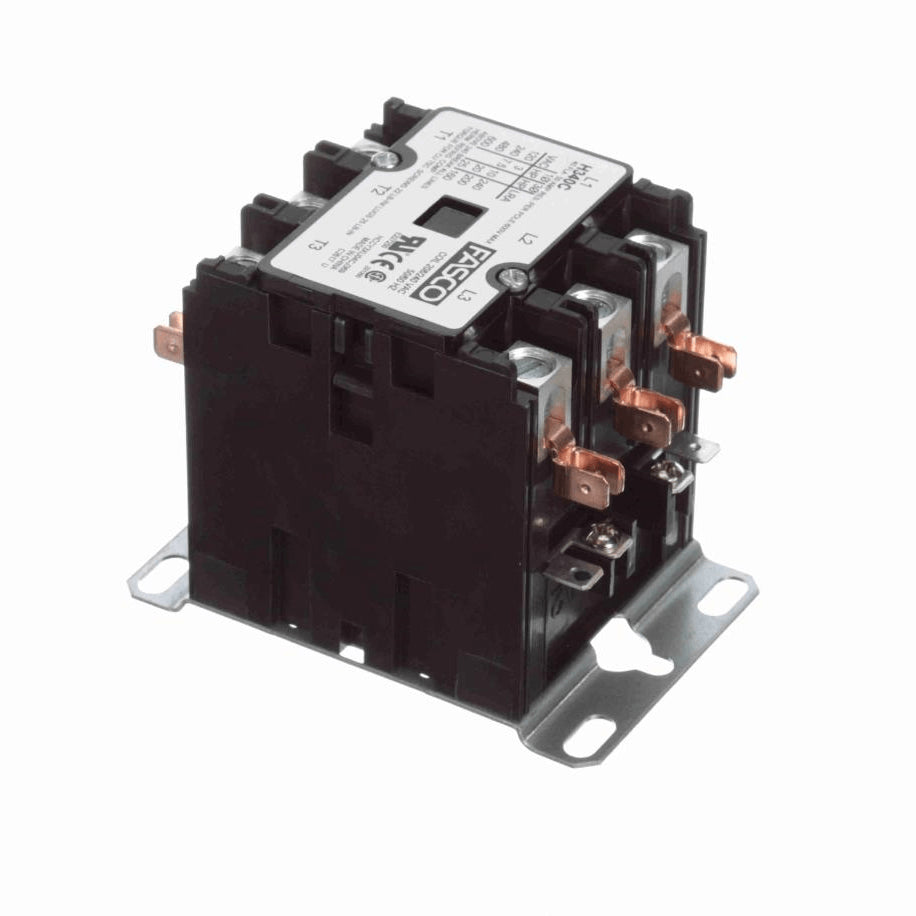 Fasco Contactor 3 Pole, 40 Amps, 208/240 Volts - H340C