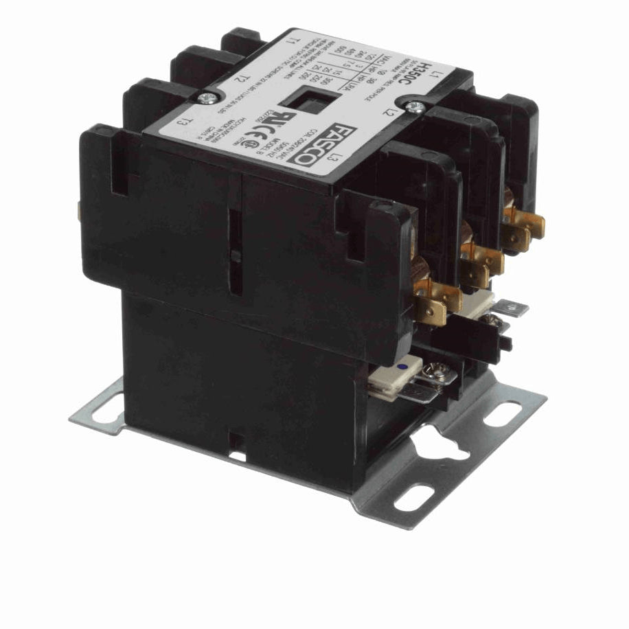 Fasco Contactor 3 Pole, 50 Amps, 208/240 Volts - H350C