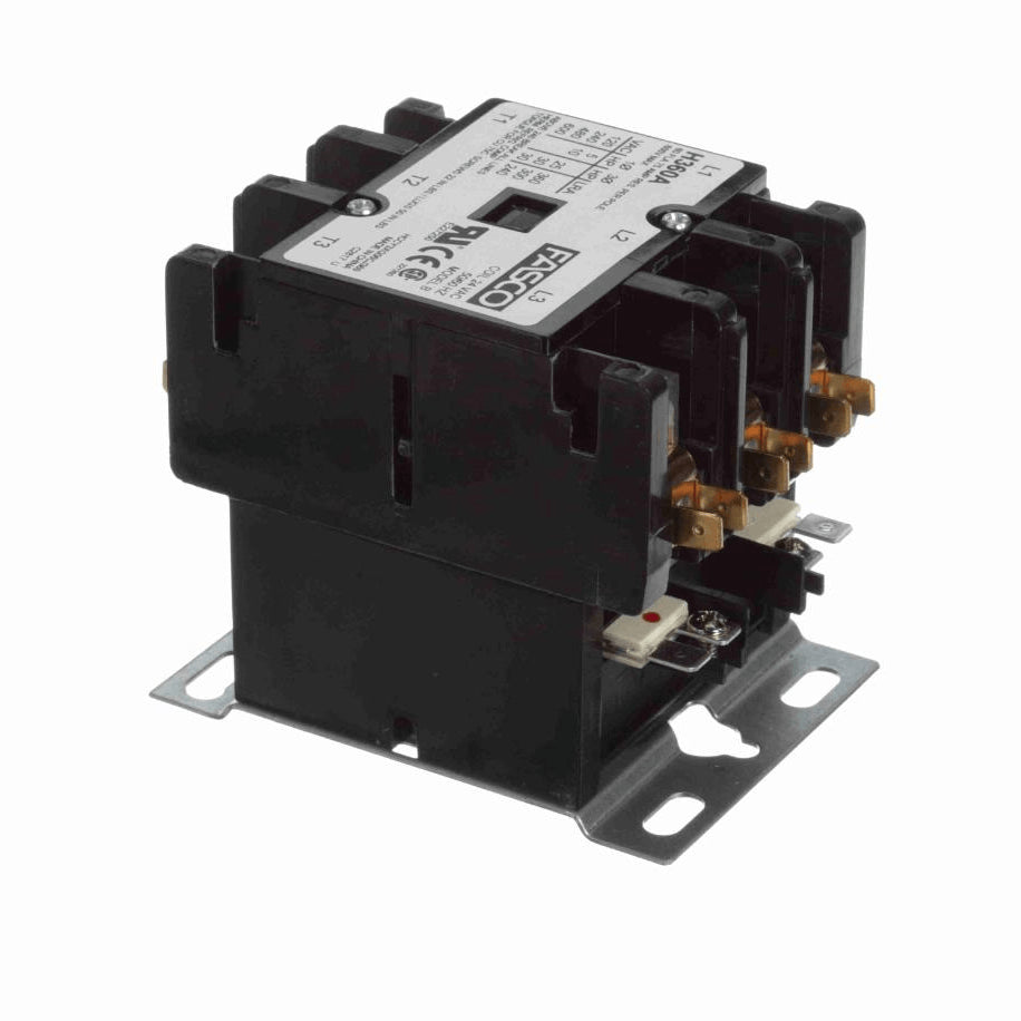 Fasco Contactor 3 Pole, 60 Amps, 24 Volts - H360A