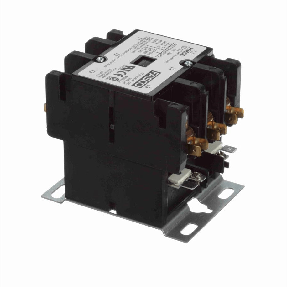 Fasco Contactor 3 Pole, 60 Amps, 208/240 Volts - H360C