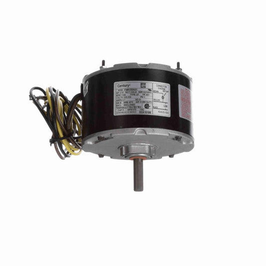 Century OEM Replacement Motor, 1/10 HP, 1 Ph, 60 Hz, 208-230 V, 1100 RPM, 1 Speed, 48 Frame, ENCLOSED - OCA10106