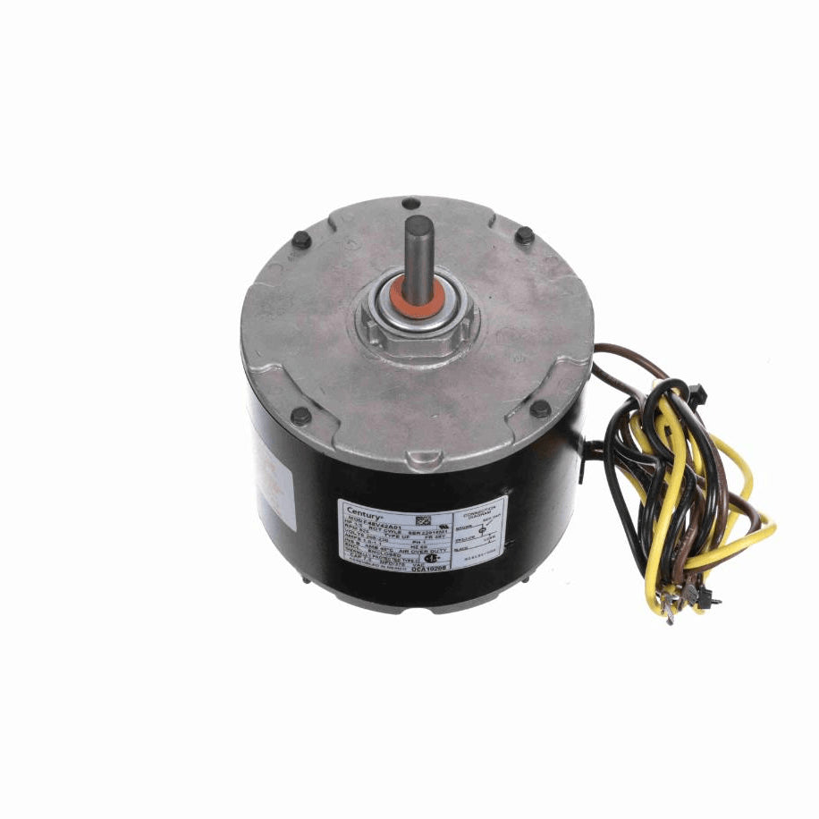 Century OEM Replacement Motor, 1/5 HP, 1 Ph, 60 Hz, 208-230 V, 825 RPM, 1 Speed, 48 Frame, ENCLOSED - OCA10208