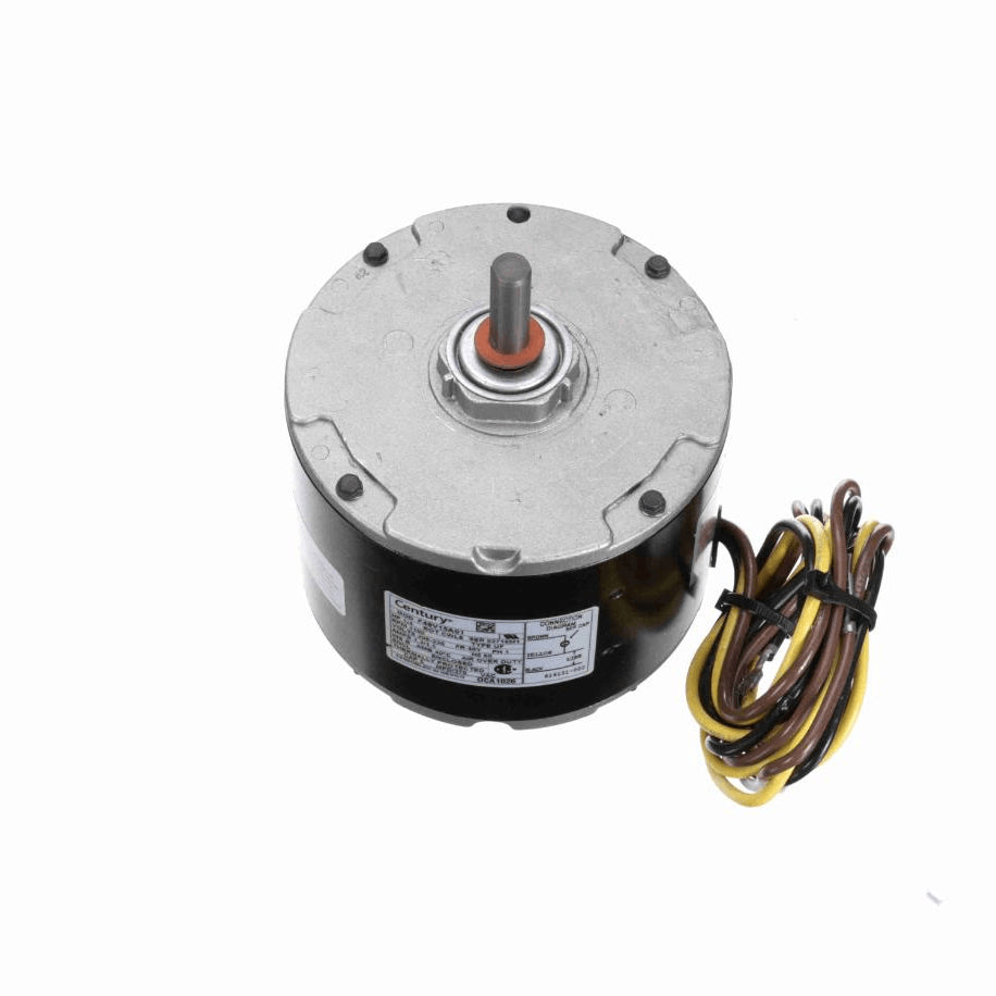 Century OEM Replacement Motor, 1/4 HP, 1 Ph, 60 Hz, 208-230 V, 1100 RPM, 1 Speed, 48 Frame, ENCLOSED - OCA1026