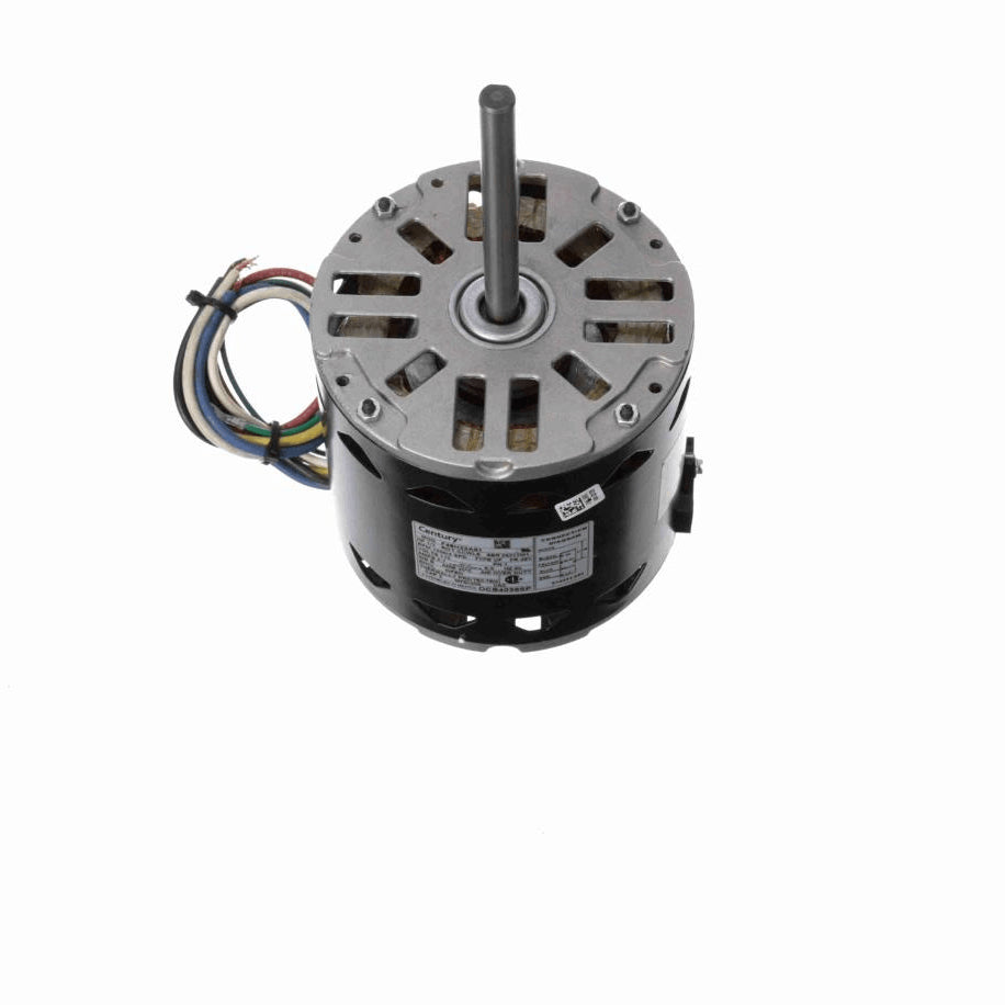 Century OEM Replacement Motor, 1/3 HP, 1 Ph, 60 Hz, 115 V, 1050 RPM, 4 Speed, 48 Frame, OPEN - OCB4036SP